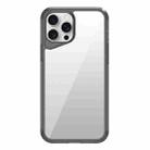 For iPhone 15 Pro Ice Transparent Series TPU + PC + Acrylic Hybrid Phone Case(Grey) - 1