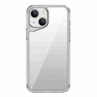 For iPhone 13 Ice Transparent Series TPU + PC + Acrylic Hybrid Phone Case(Transparent) - 1