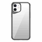 For iPhone 12 Ice Transparent Series TPU + PC + Acrylic Hybrid Phone Case(Grey) - 1