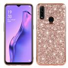 For OPPO A8 / A31 Glitter Powder Shockproof TPU Protective Case(Rose Gold) - 1