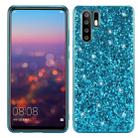 For OPPO A91 / F5 / Reno3 Glitter Powder Shockproof TPU Protective Case(Blue) - 1