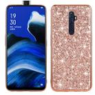 For OPPO Reno2 Z Glitter Powder Shockproof TPU Protective Case(Rose Gold) - 1