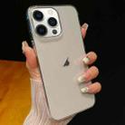 For iPhone 12 Pro Crystal Clear Glitter PC Phone Case(Transparent) - 1