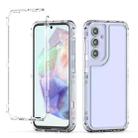 For Samsung Galaxy A55 Acrylic Transparent Phone Case - 1