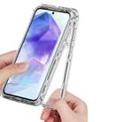 For Samsung Galaxy A36 5G Acrylic Transparent Phone Case - 3