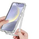 For Samsung Galaxy S24 5G Acrylic Transparent Phone Case - 3