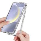 For Samsung Galaxy S25+ 5G / S24+ 5G Acrylic Transparent Phone Case - 3