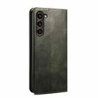 For Samsung Galaxy S24+ 5G Oil Wax Crazy Horse Texture Leather Phone Case(Green) - 3