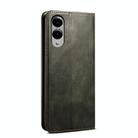 For Samsung Galaxy S25 Edge 5G Oil Wax Crazy Horse Texture Leather Phone Case(Green) - 3
