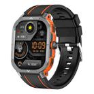 LEMFO HK56 2.06 inch BT5.3 IP68 Sport Smart Watch, Support Bluetooth Call / Message Notification / Heart Rate / Blood Pressure Health Monitor(Orange) - 1