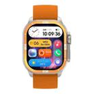 LEMFO HK96S 2.06 inch BT5.3 IP68 Sport Smart Watch, Support Bluetooth Call / Sleep / Blood Oxygen / Heart Rate / Blood Pressure Health Monitor(Orange) - 2