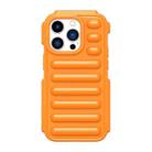 For iPhone 15 Pro Capsule Series Candy Color TPU Phone Case(Orange) - 1