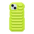 For iPhone 15 Plus Capsule Series Candy Color TPU Phone Case(Green) - 1