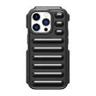 For iPhone 14 Pro Max Capsule Series Candy Color TPU Phone Case(Black) - 1