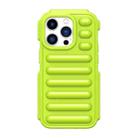 For iPhone 14 Pro Capsule Series Candy Color TPU Phone Case(Green) - 1