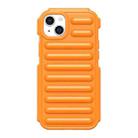 For iPhone 14 Capsule Series Candy Color TPU Phone Case(Orange) - 1