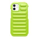 For iPhone 12 Capsule Series Candy Color TPU Phone Case(Green) - 1