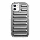 For iPhone 11 Capsule Series Candy Color TPU Phone Case(Transparent Grey) - 1