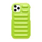 For iPhone 11 Pro Max Capsule Series Candy Color TPU Phone Case(Green) - 1