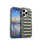 For iPhone 16 Pro Capsule Series Candy Color TPU Phone Case(Transparent Grey) - 1