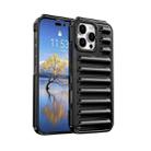 For iPhone 16 Pro Max Capsule Series Candy Color TPU Phone Case(Black) - 1