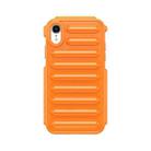 For iPhone XR Capsule Series Candy Color TPU Phone Case(Orange) - 1