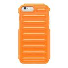 For iPhone 6s Plus Capsule Series Candy Color TPU Phone Case(Orange) - 1