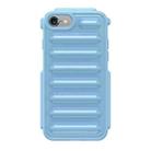 For iPhone SE 2022 Capsule Series Candy Color TPU Phone Case(Blue) - 1