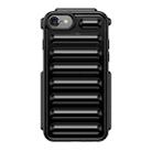 For iPhone 8 Capsule Series Candy Color TPU Phone Case(Black) - 1