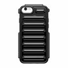 For iPhone 6s Capsule Series Candy Color TPU Phone Case(Black) - 1