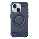 For iPhone 15 Plus Skin Feel Frosted TPU Phone Case(Blue) - 1