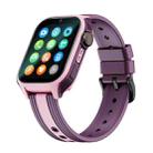 LEMFO K36 1.83 inch IPX7 Children Sport Smart Watch, Support Video Call / Message Notification / GPS / WiFi(Purple) - 1