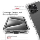 For iPhone 15 Pro Clear TPU Hybrid PC Shockproof Phone Case(Transparent) - 3