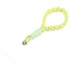 Mobile Phone Anti-lost Braided Short Lanyard(Light + Yellow) - 1