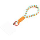 Mobile Phone Anti-lost Braided Short Lanyard(Orange + Blue) - 1