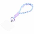 Mobile Phone Anti-lost Braided Short Lanyard(Purple + Blue) - 1