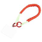 Universal Phone Anti-lost Braided Knotted Short Lanyard(Orange) - 1