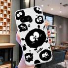 For Google Pixel 8a Colored Drawing Pattern Transparent TPU Phone Case(Black Eye) - 2