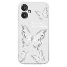 For Xiaomi Redmi 13C Colored Drawing Pattern Transparent TPU Phone Case(Butterflies) - 3