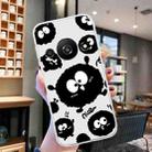 For Xiaomi Redmi A3 Colored Drawing Pattern Transparent TPU Phone Case(Black Eye) - 2