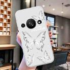 For Xiaomi Redmi A3 Colored Drawing Pattern Transparent TPU Phone Case(Butterflies) - 2