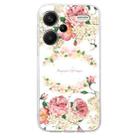 For Xiaomi Redmi Note 13 Pro+ Colored Drawing Pattern Transparent TPU Phone Case(Rose) - 3