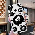 For Samsung Galaxy A15 Colored Drawing Pattern Transparent TPU Phone Case(Black Eye) - 2