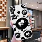 For Samsung Galaxy S23 5G Colored Drawing Pattern Transparent TPU Phone Case(Black Eye) - 2