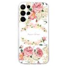 For Samsung Galaxy S24 Ultra 5G Colored Drawing Pattern Transparent TPU Phone Case(Rose) - 3