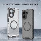 For Redmi A5 4G 171.7mm / Poco C71 Honeycomb Magnetic Ring Shockproof Phone Case(Red) - 3