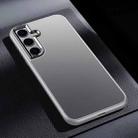 For Samsung Galaxy S24 5G SULADA Skin Feel Matte Shockproof Phone Case(Grey) - 1