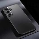 For Samsung Galaxy S24+ 5G SULADA Skin Feel Matte Shockproof Phone Case(Black) - 1