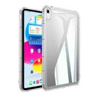 For iPad 10th Gen 10.9 2022 Clear Acrylic Hybrid TPU Tablet Case(Transparent) - 1