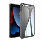 For iPad mini 5 / 4 / 3 / 2 Clear Acrylic Hybrid TPU Tablet Case(Black) - 1